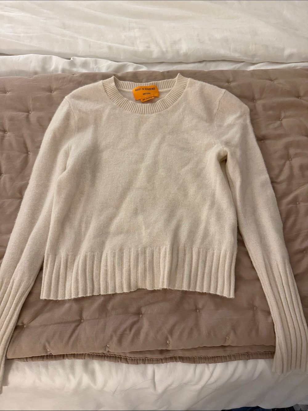 Guest in Residence Shrunken Cashmere Crew
